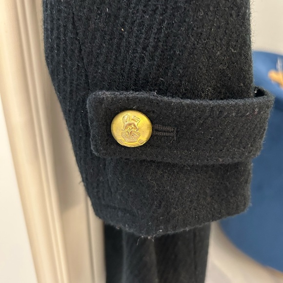 Forever 21 Black coat with gold buttons - Picture 7 of 9